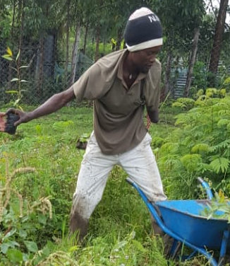 Victor Otieno Victor Otieno in nursery
